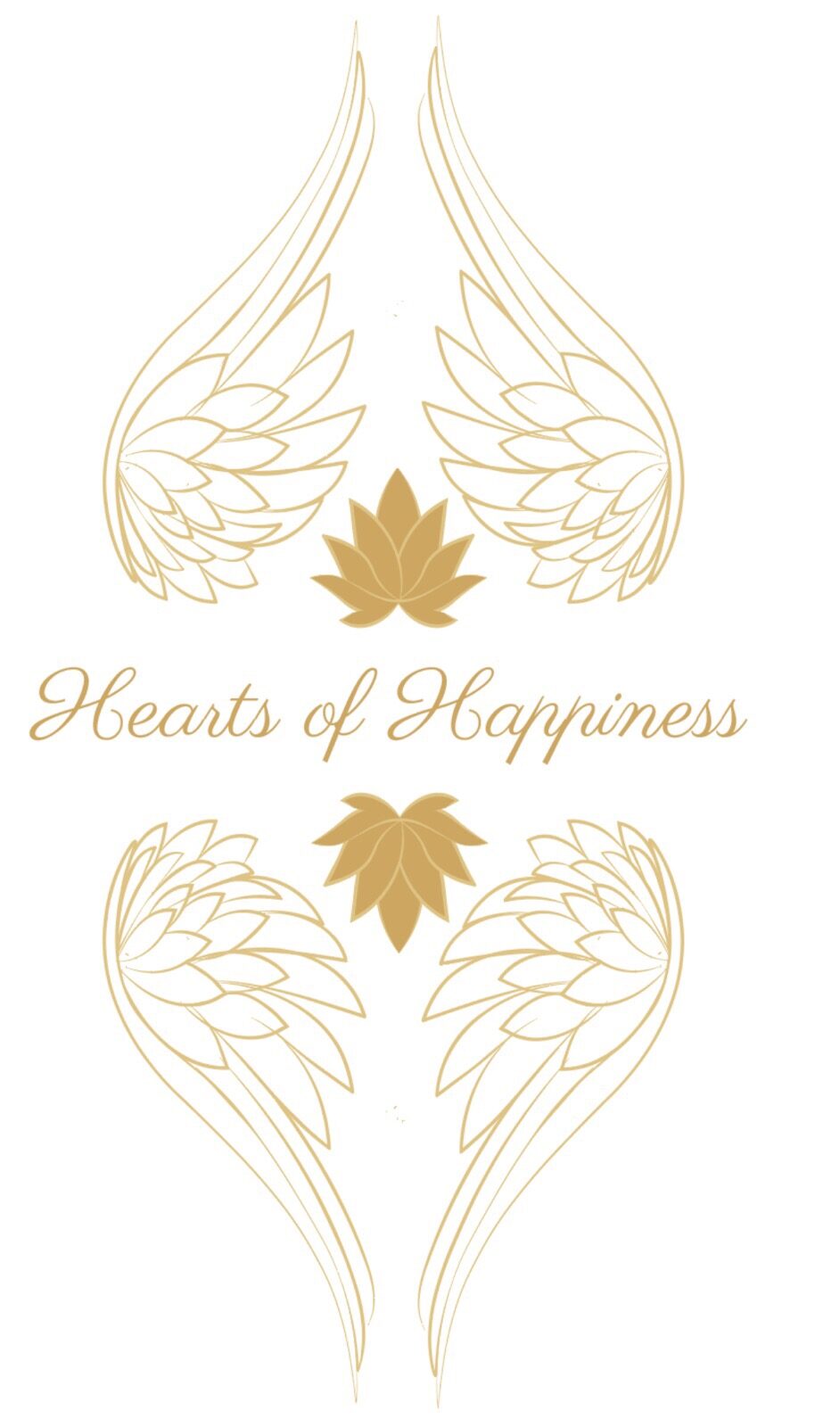 Bild på Hearts of happiness logotype